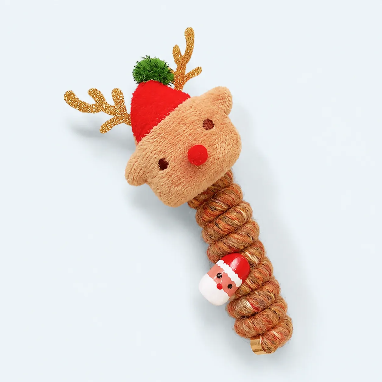 Little reindeer spiral hair wrap