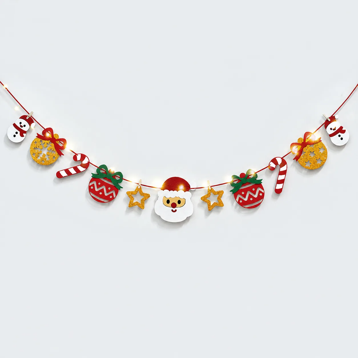 Christmas character bunting