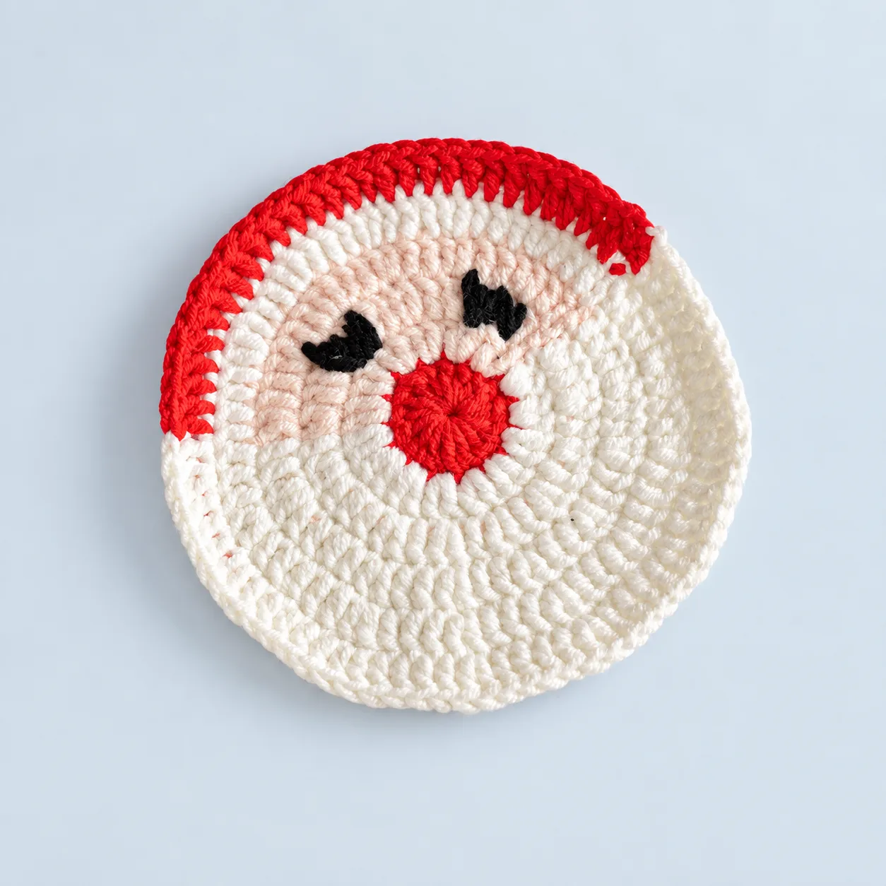 Smiling Santa coaster