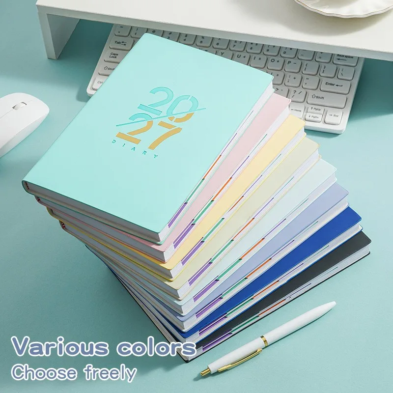 Colour collection shown; one diary in your selected colour.