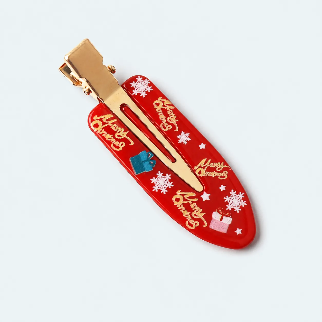 Present print hair clip