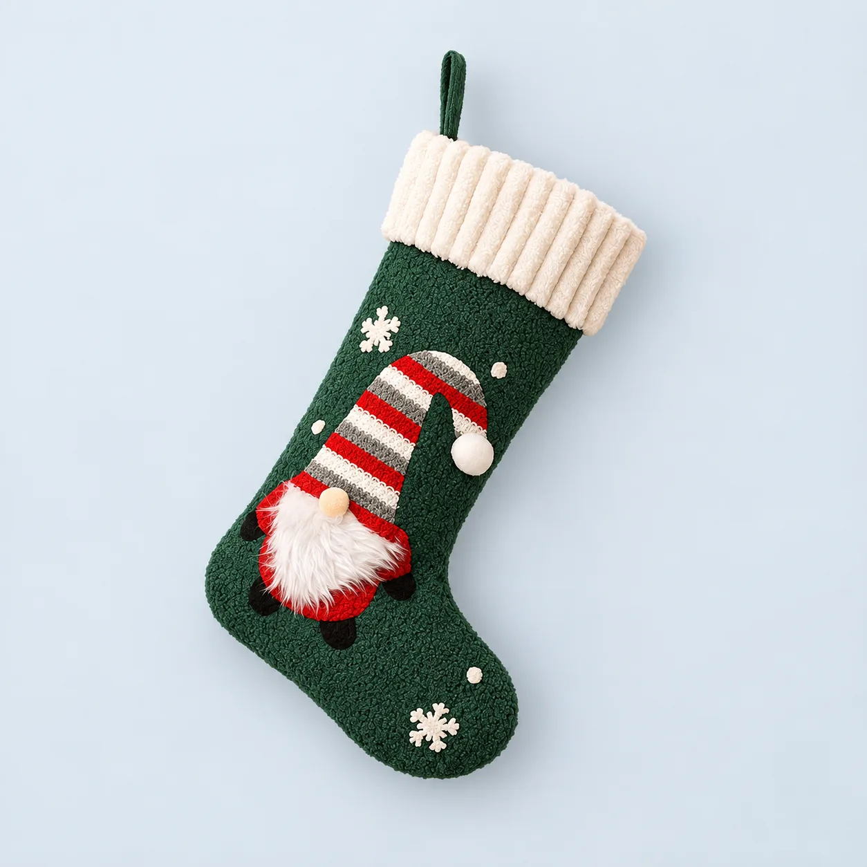 Green gnome stocking