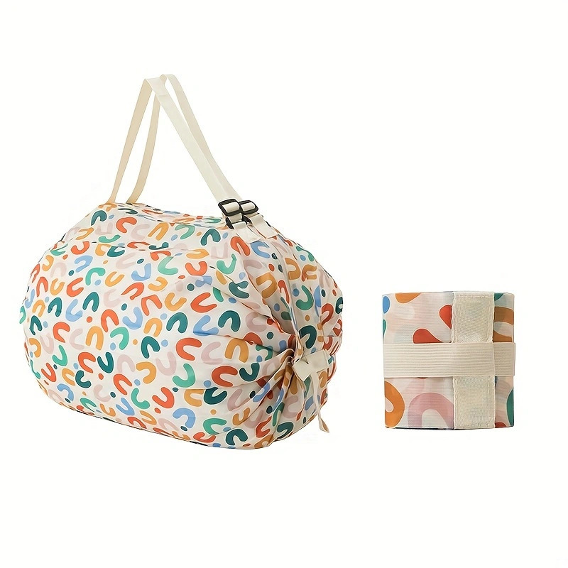 Letter U folding shopping bag